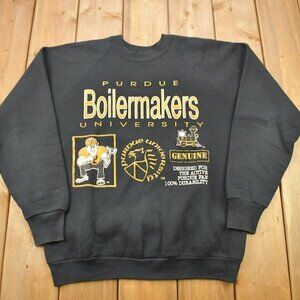 1990s Purdue Boilermakers NCAA Vintage Crewneck Sweatshirt